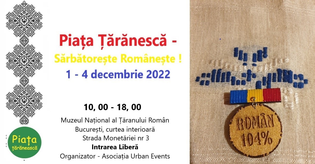 Piața Țărănească – Sărbătorește Românește!