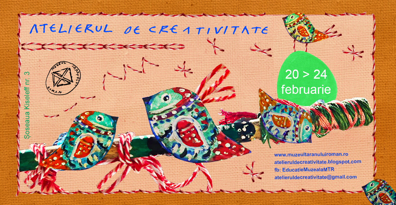 ATELIERE DE CREATIVITATE PENTRU VACANȚĂ