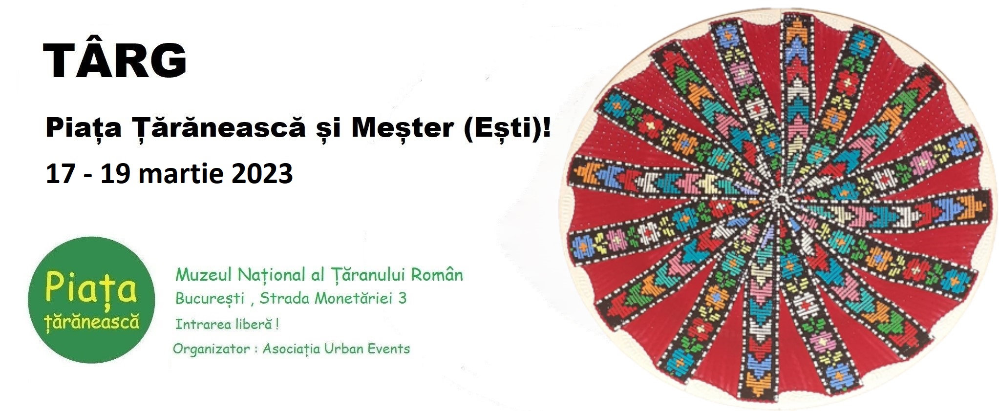 Piața Țărănească și Meșter(Ești)!