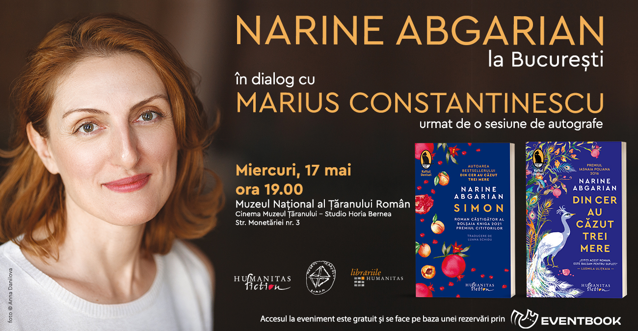 Narine Abgarian în dialog cu Marius Constantinescu