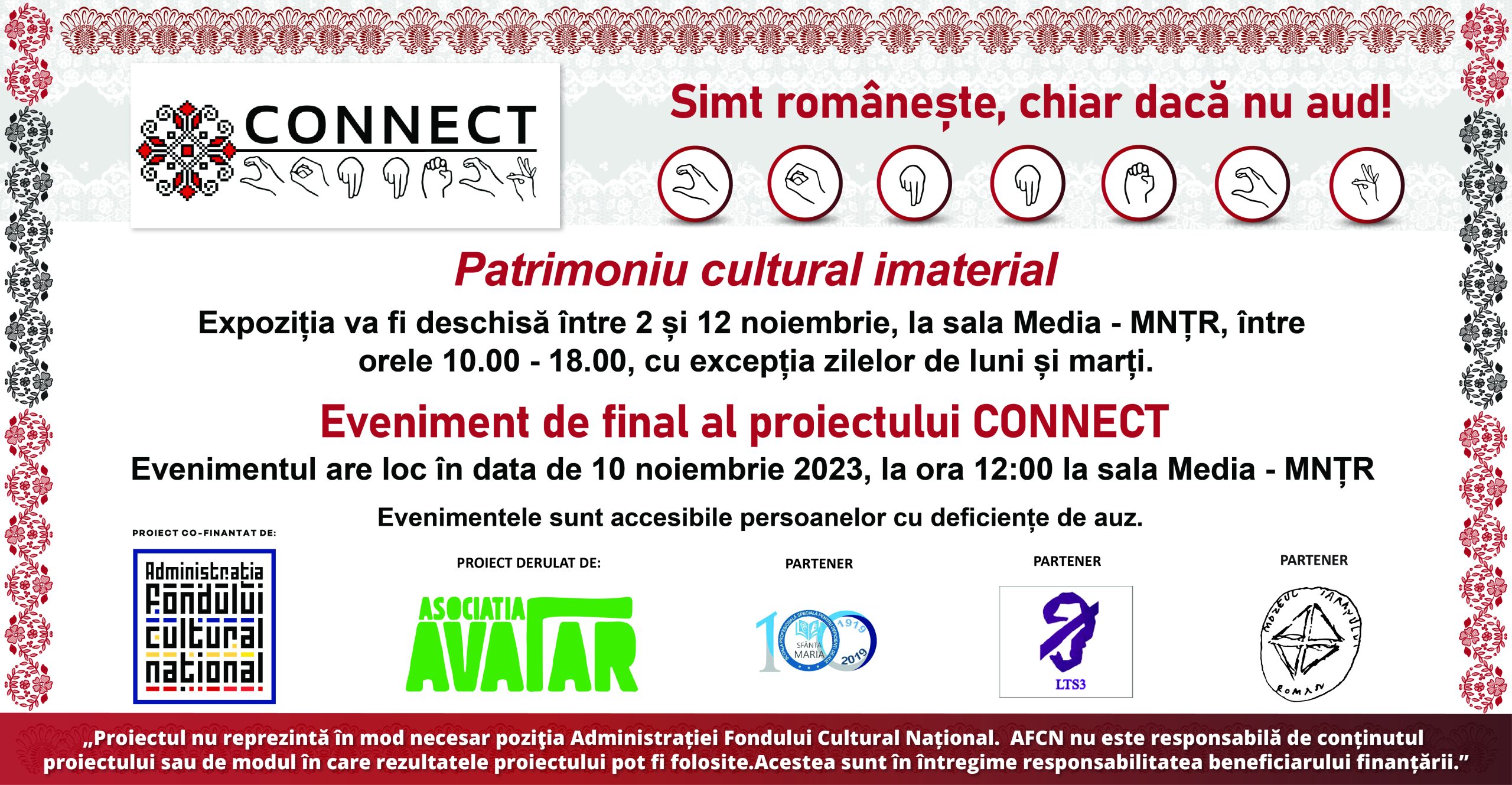 Patrimoniu imaterial în limba semnelor române