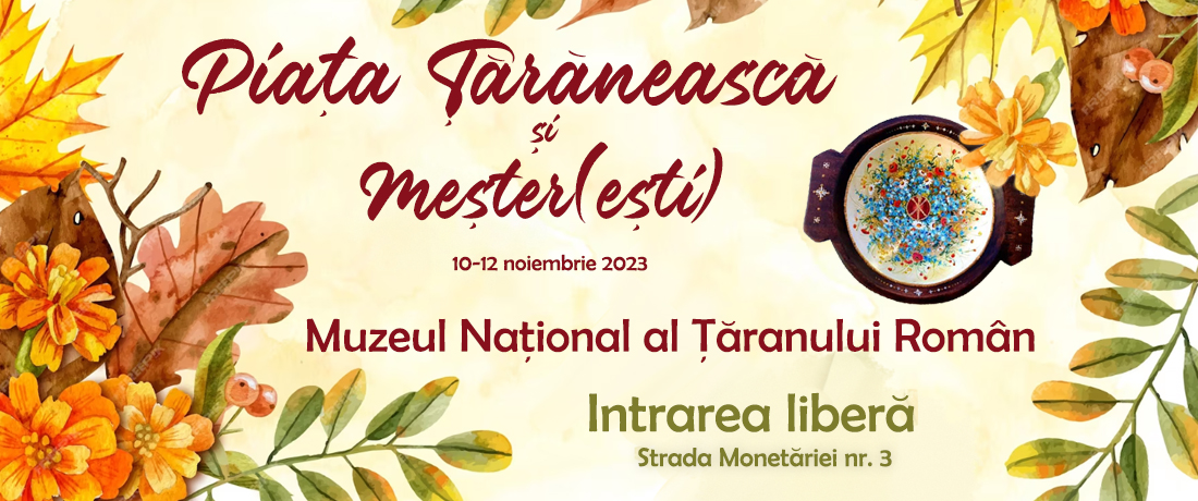 Piața Țărănească și Meșter(Ești)!