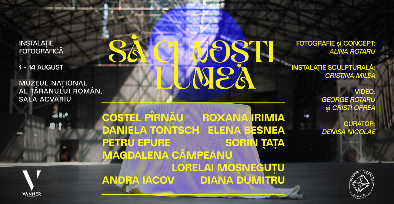 Să cunoști lumea - instalație fotografică produsă de Vanner Collective