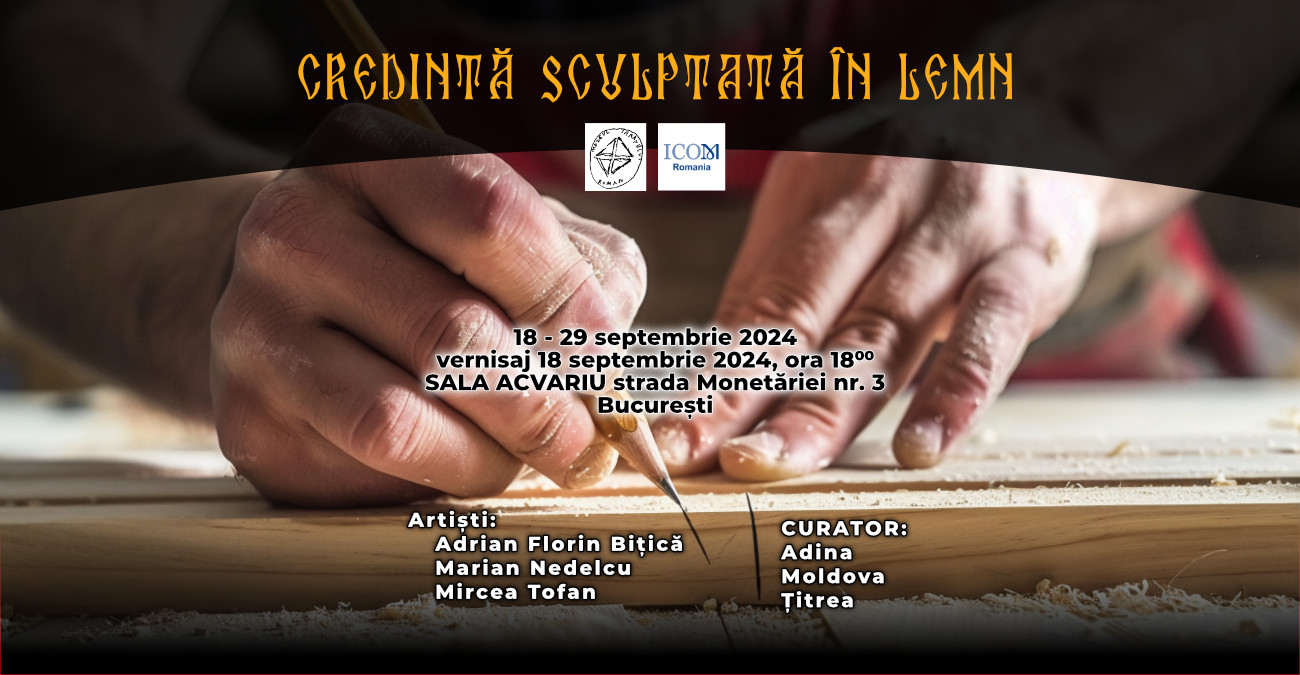 CREDINŢĂ SCULPTATĂ ÎN LEMN