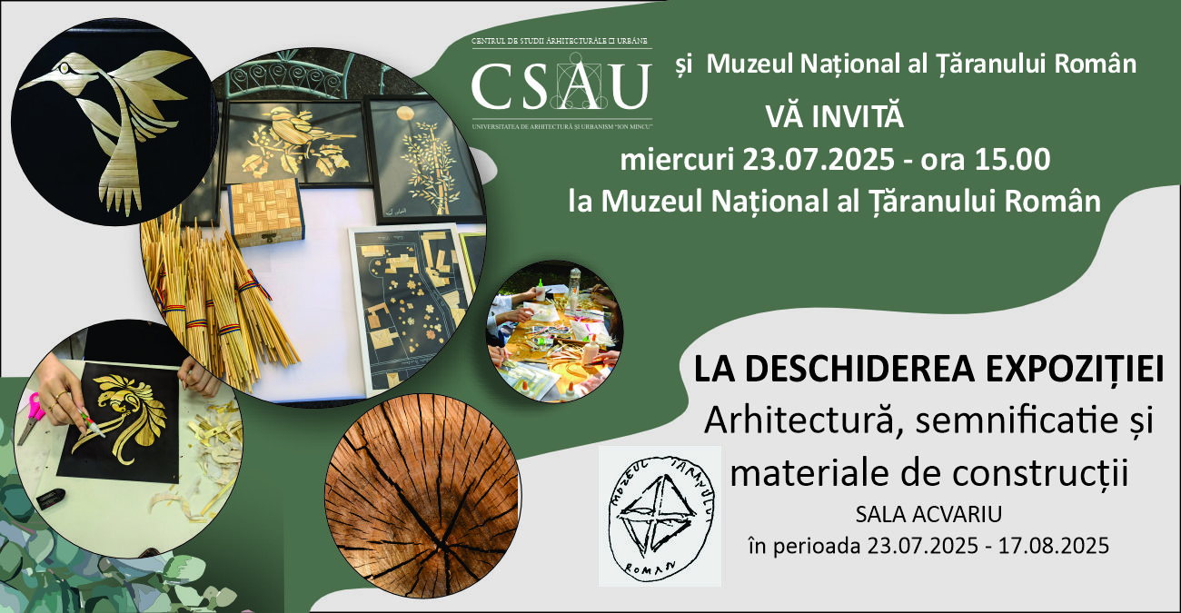 Arhitectură, semnificație și materiale de construcții