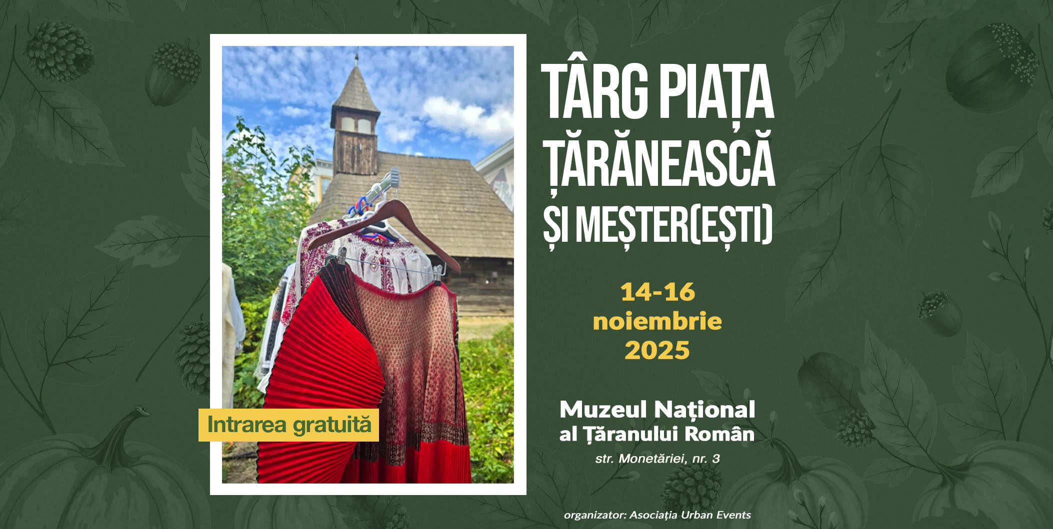 Târg Piața Țărănească și Meșter(Ești)!