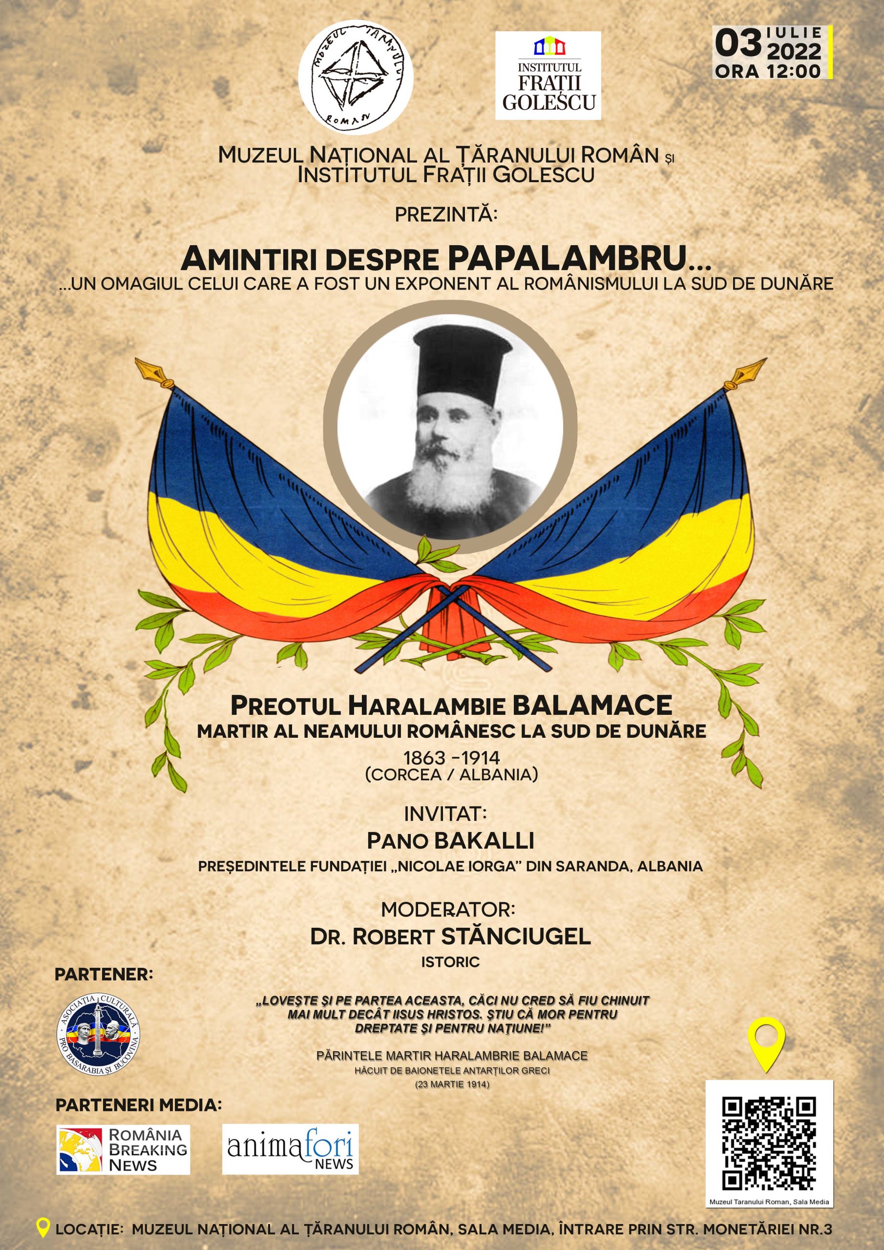 AMINTIRI DESPRE PAPALAMBRU
